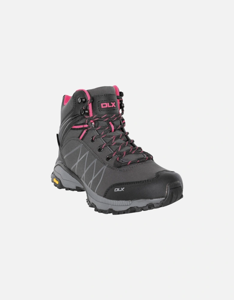 DLX Womens Arlington II Vibram Waterproof Walking Boots - Charcoal