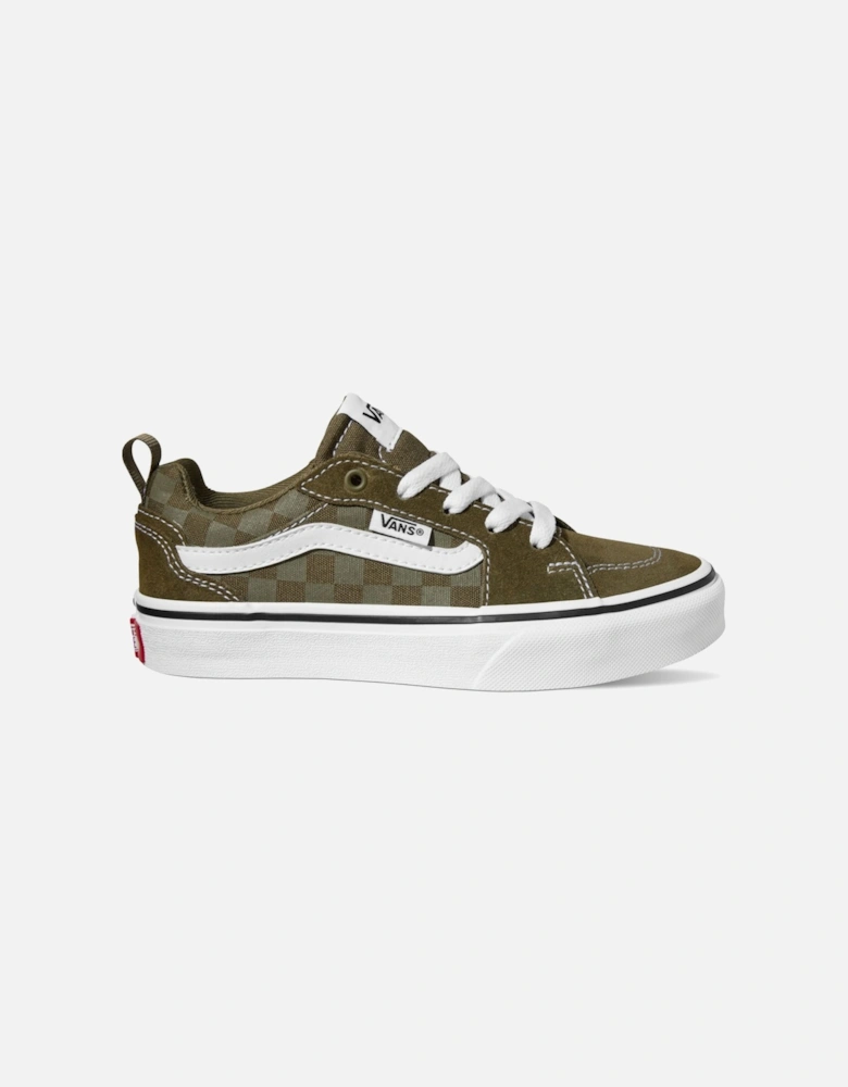 Kids Filmore Decon Low Rise Canvas Trainers - Dark Olive
