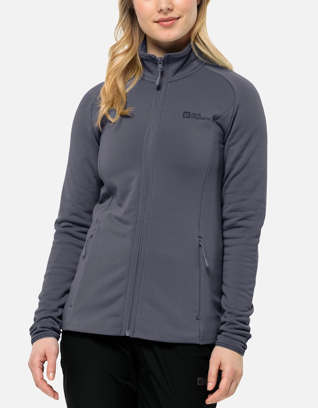 Womens Baisleberg Full Zip Stretch Fleece Jacket