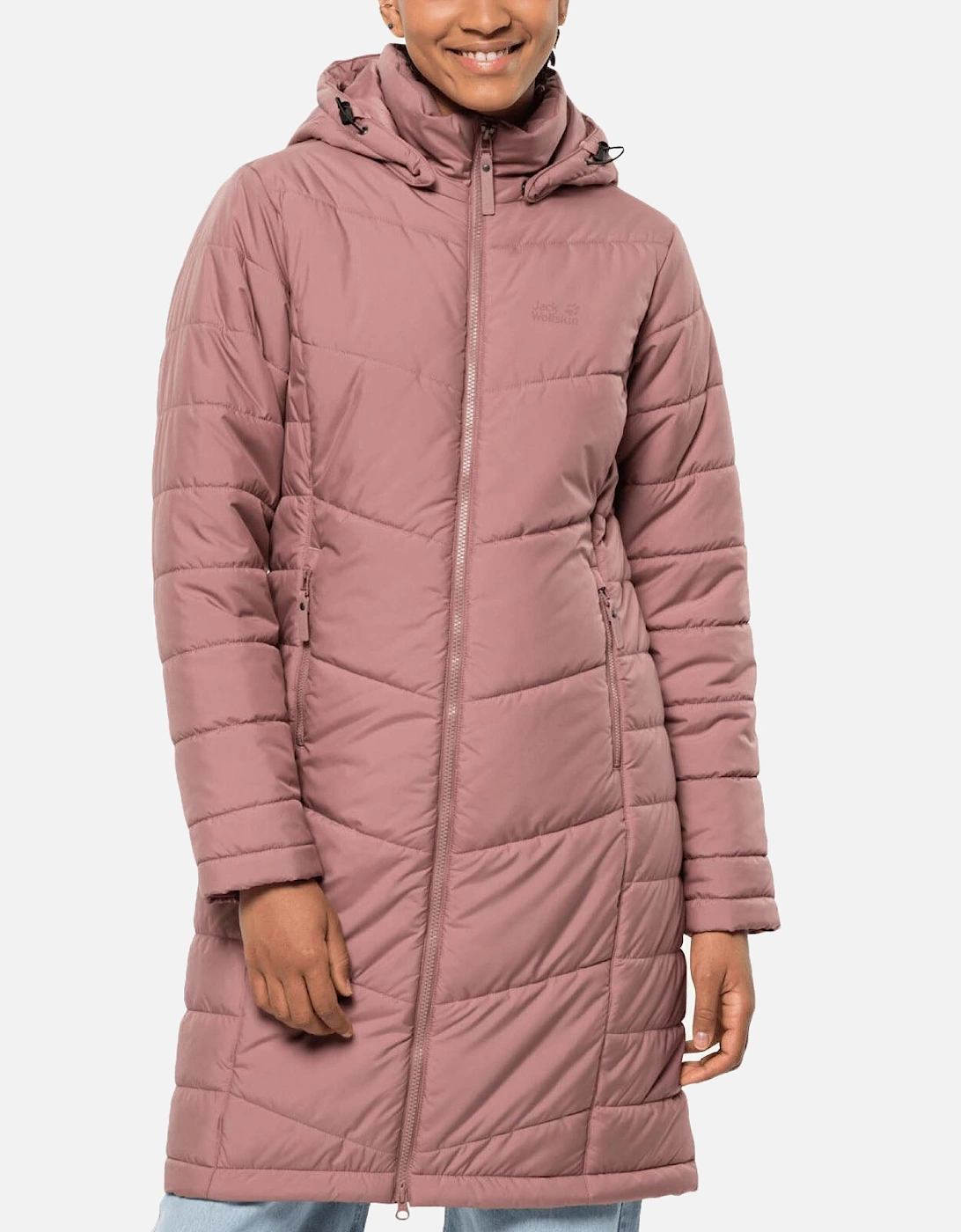 Womens North York Windproof Quilted Jacket, 2 of 1