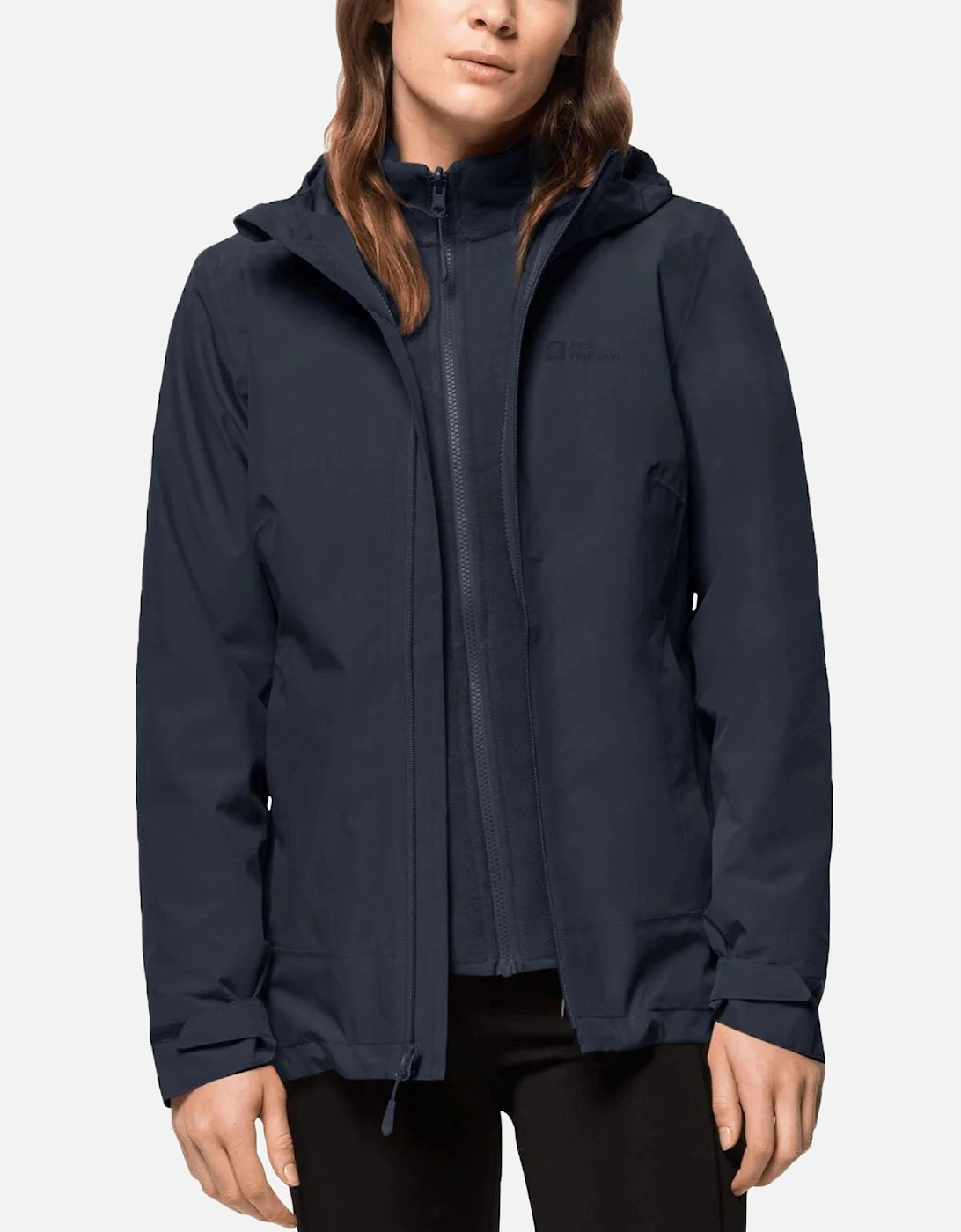 Womens Moonrise 3 IN 1 Fleece Lined Waterproof Jacket