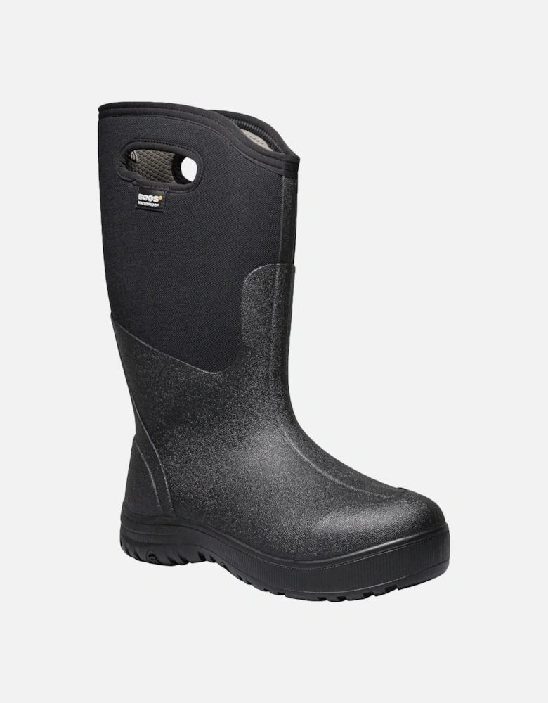 Mens Ultra High Insulated Waterproof Wellington Boots - Black