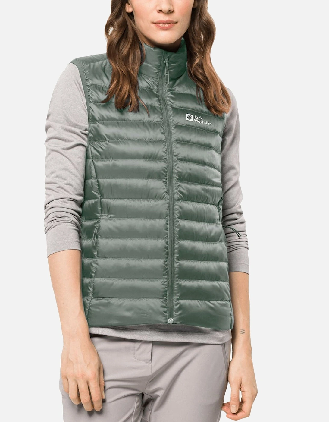 Womens Pack & Go Packable Down Bodywarmer Gilet