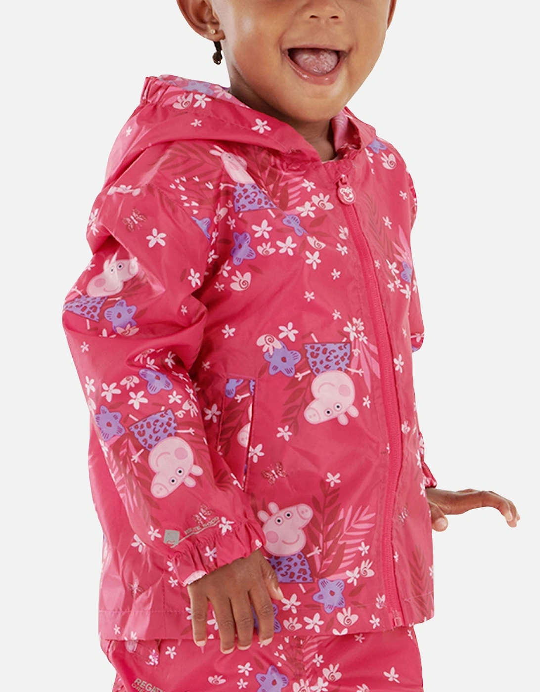 Kids Peppa Pig Muddy Puddle Waterproof Jacket