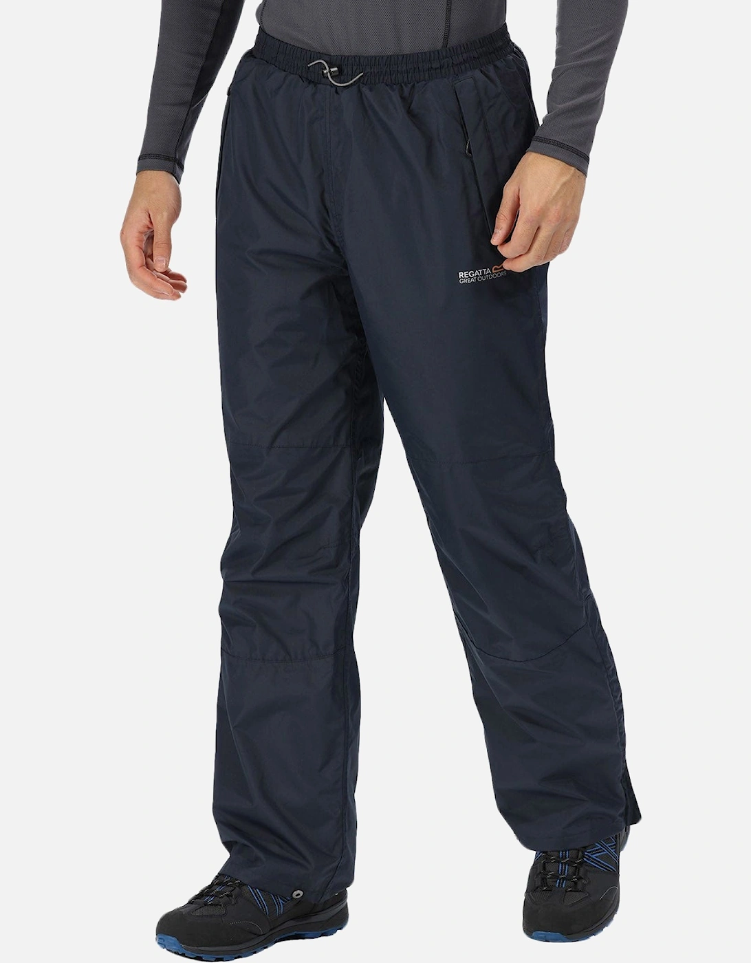 Mens Chandler Waterproof Overtrousers - Navy, 3 of 2