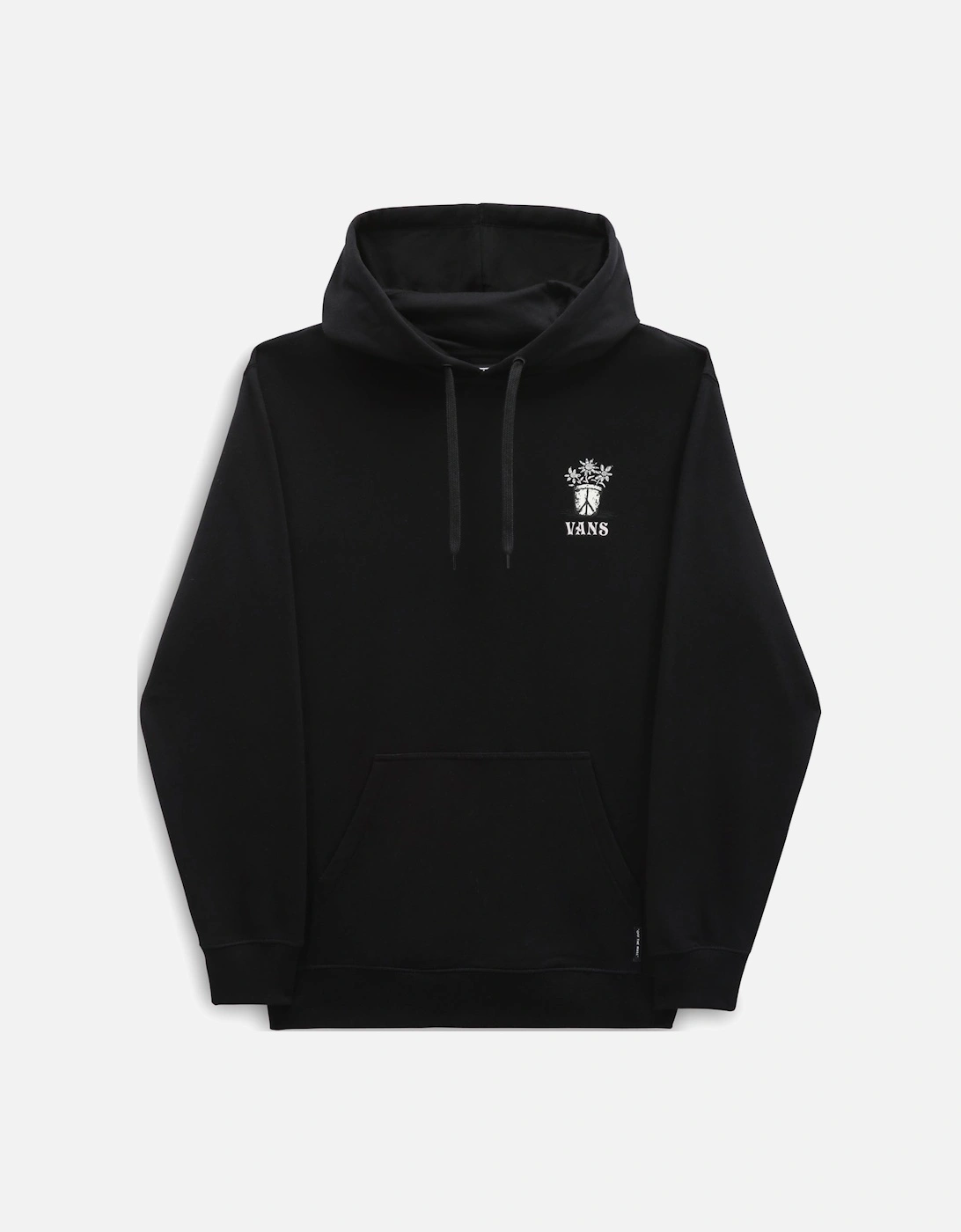 Mens Peace Head Pullover Hoodie - Black, 2 of 1