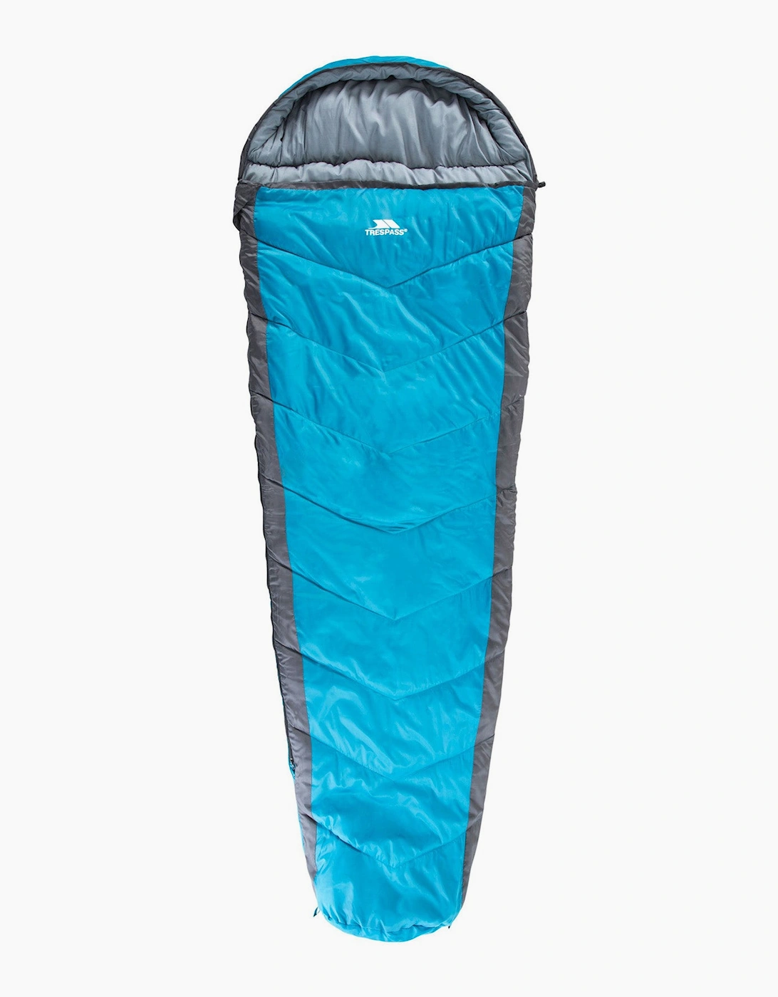 Trespass Unisex Blue Adults Doze 3 Season Water Repellent Camping Sleeping Bag - Size: One Size