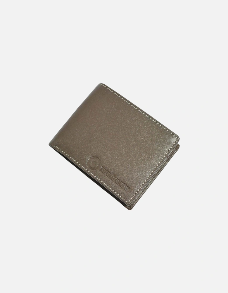 Mens Classic Leather RFID Blocking Wallet - Dark Brown