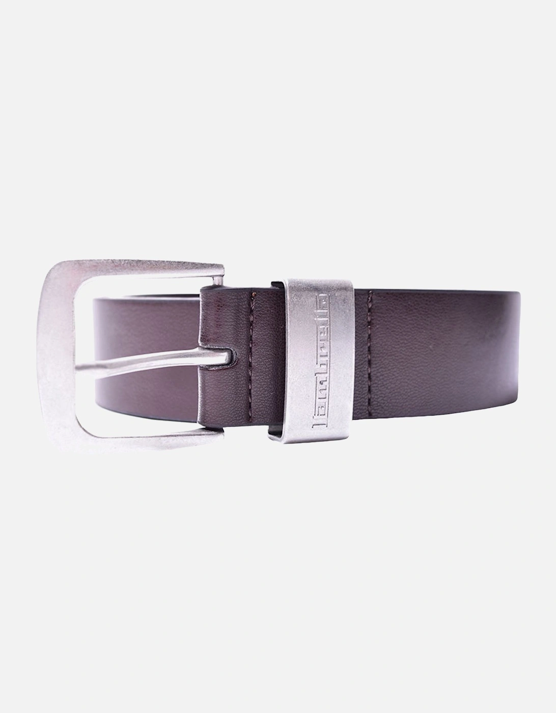 Mens Leather Lined Silver Buckle Adjustable Belt, 20 of 19