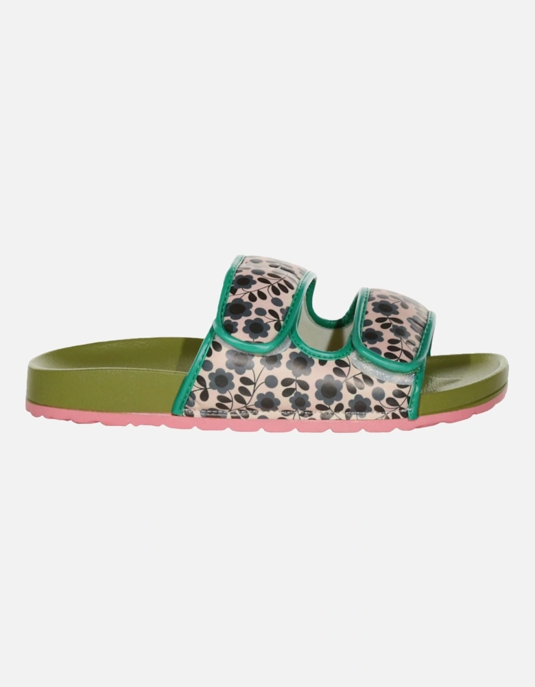 Orla Kiely Twin Strap Sliders