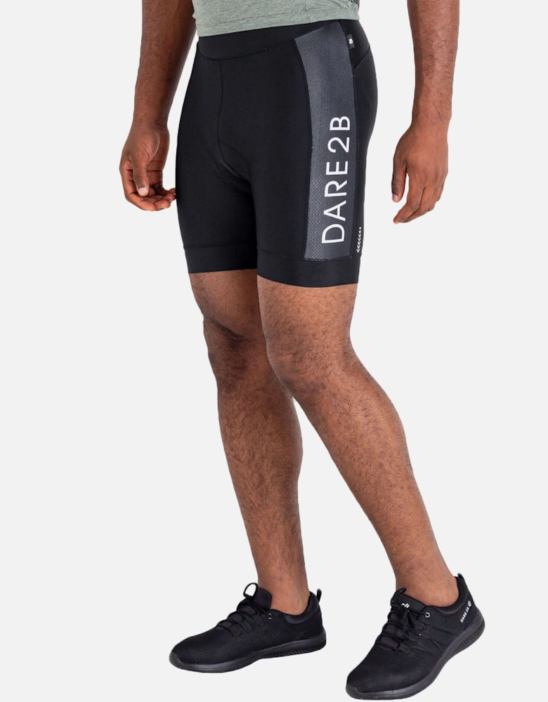 Mens Ecliptic II Reflective Quick Drying Cycling Shorts - Black