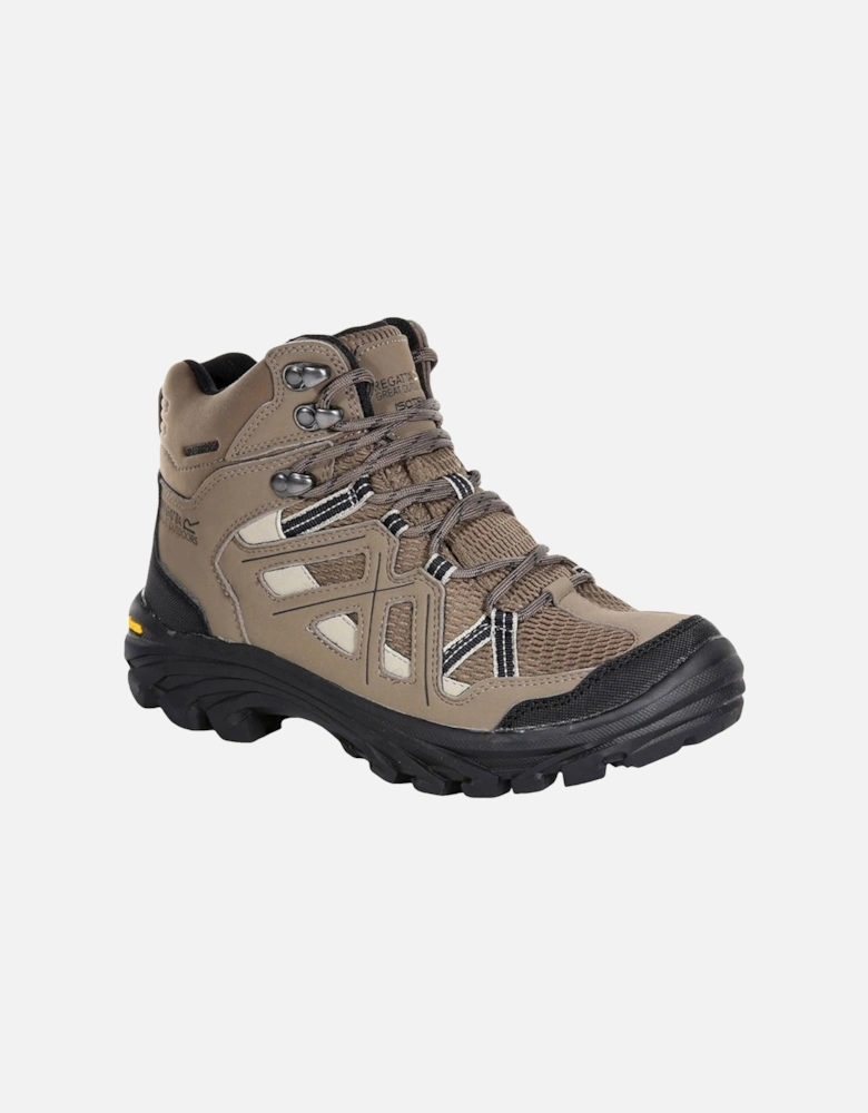 Womens Burrell II Waterproof Walking Boots - Walnut