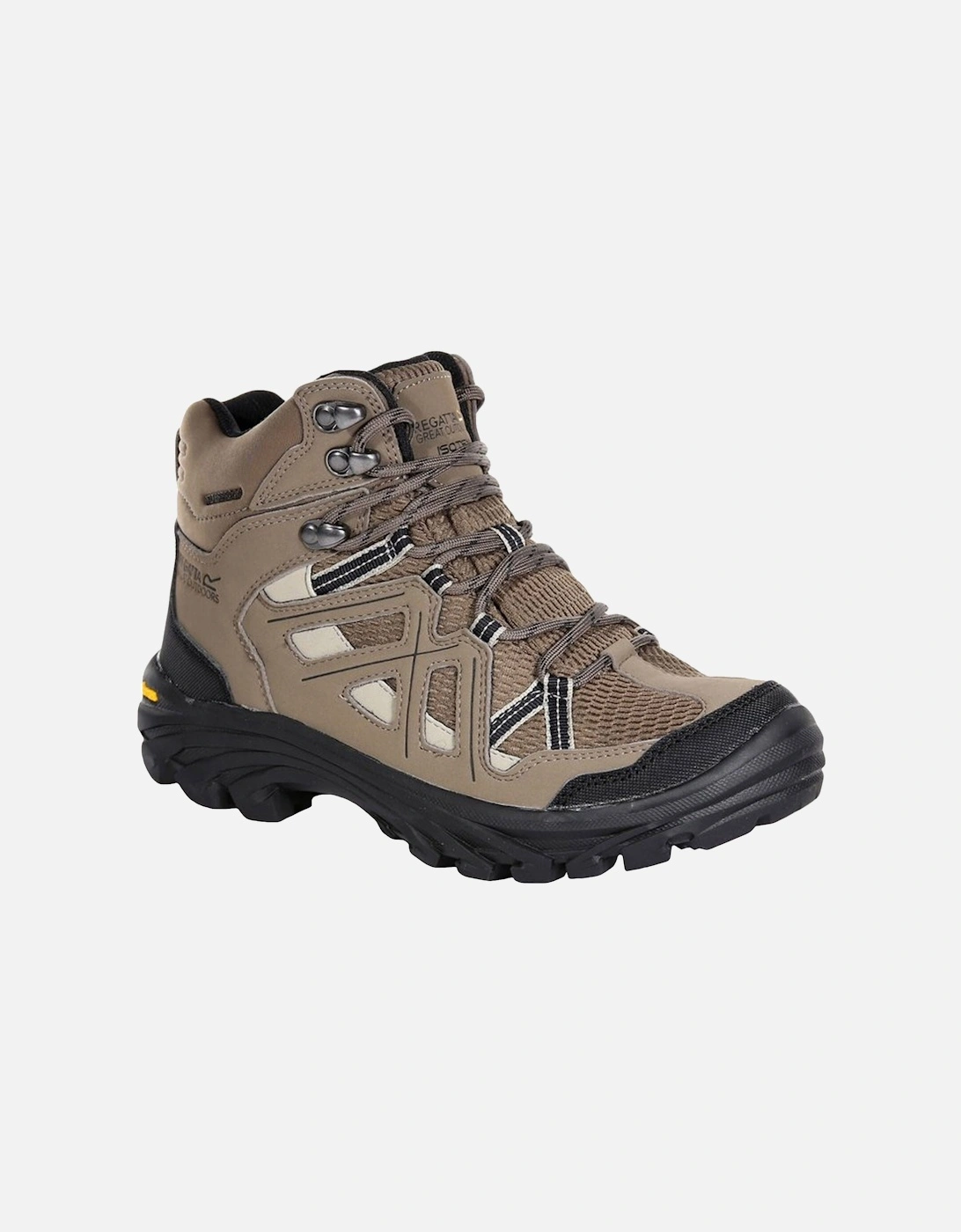 Womens Burrell II Waterproof Walking Boots - Walnut, 2 of 1