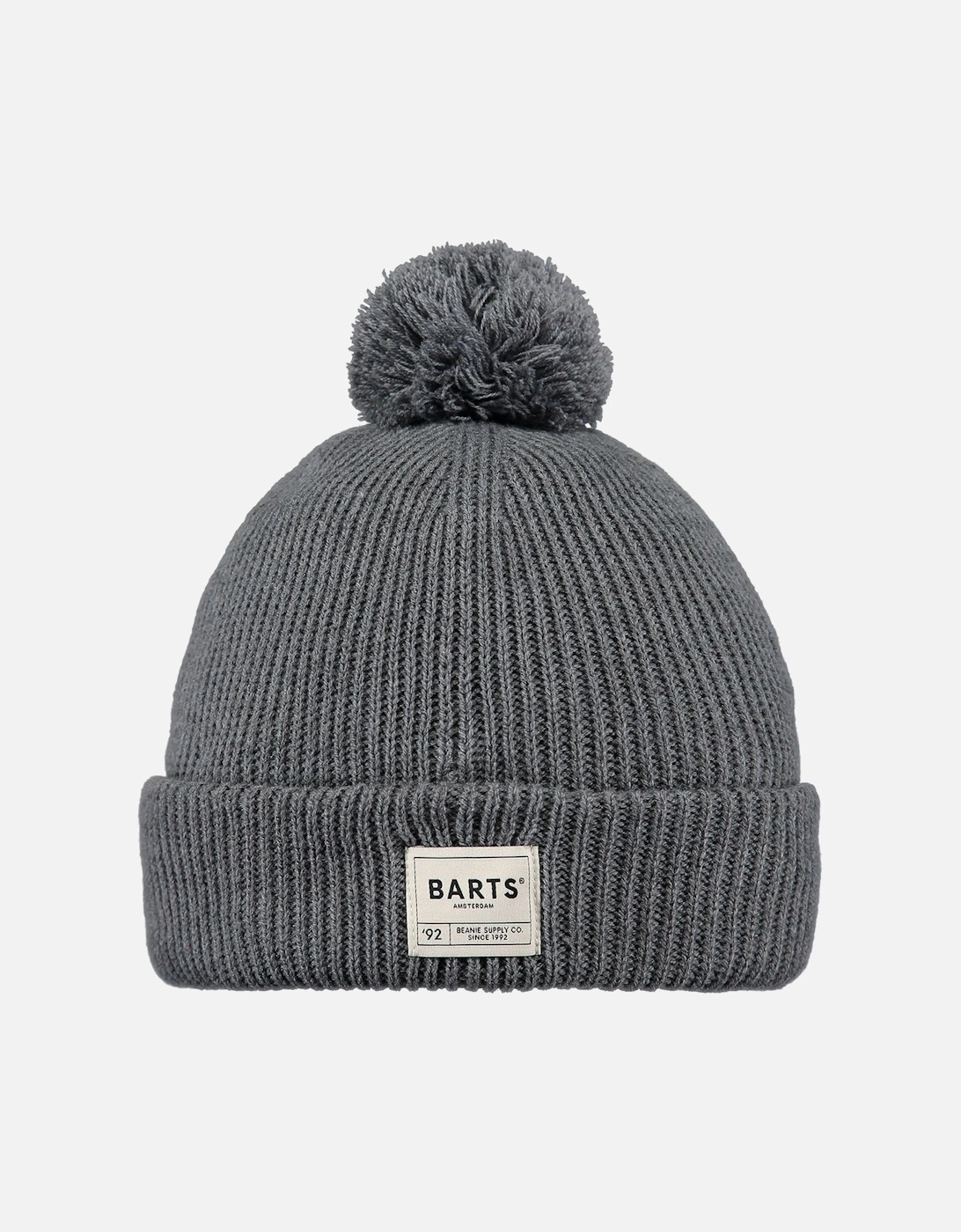 Mens Arkade Stretchy Knitted Bobble Hat