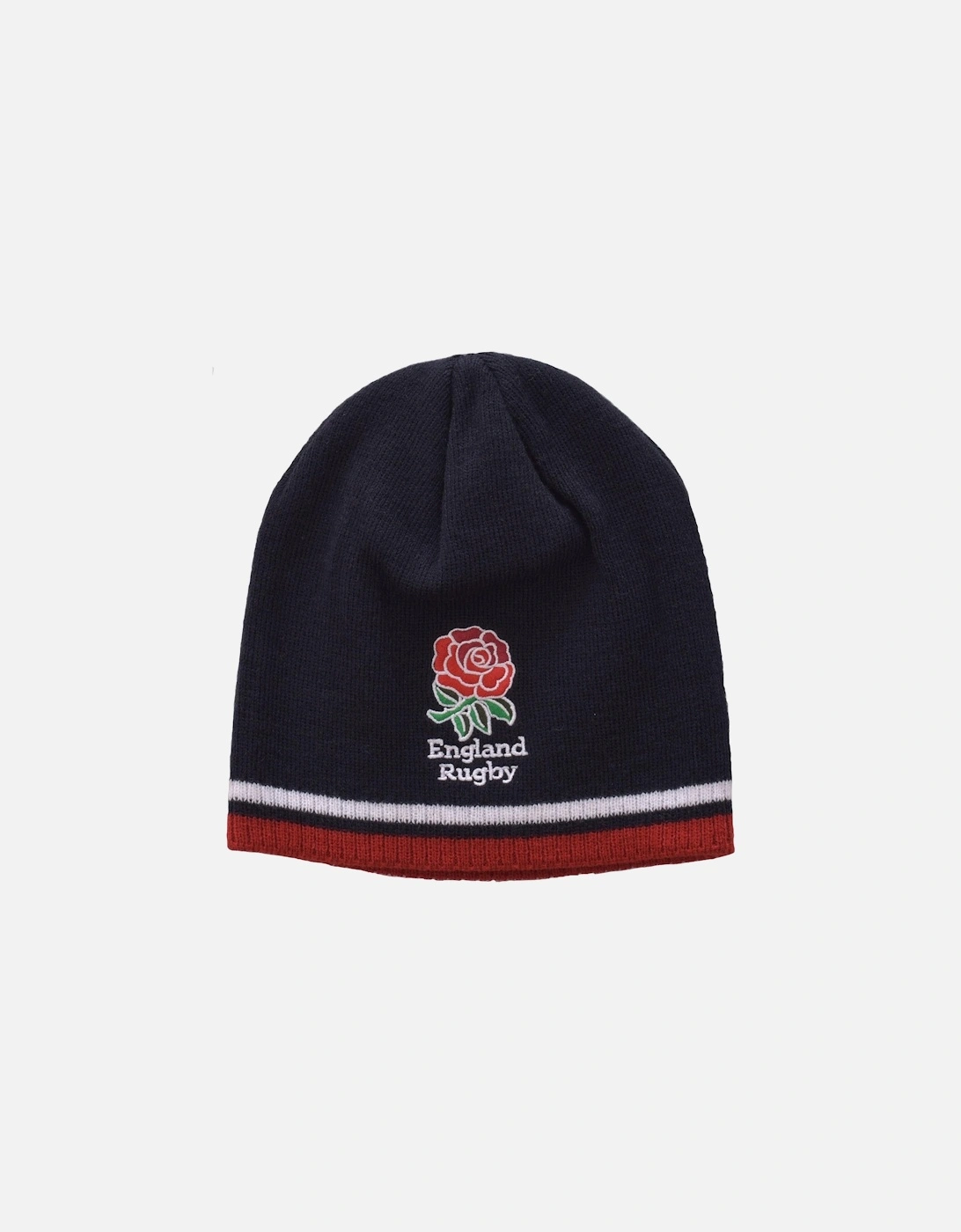 Official RFU Adults Core Knitted Beanie Hat - Navy, 2 of 1