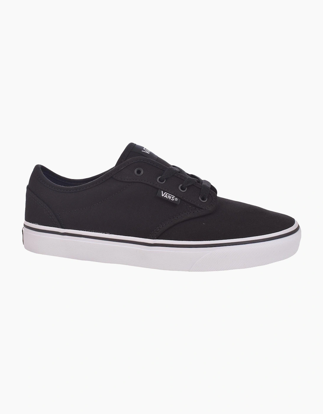 Vans Boys Black  Atwood Canvas Trainers - Size 12.5K Kids