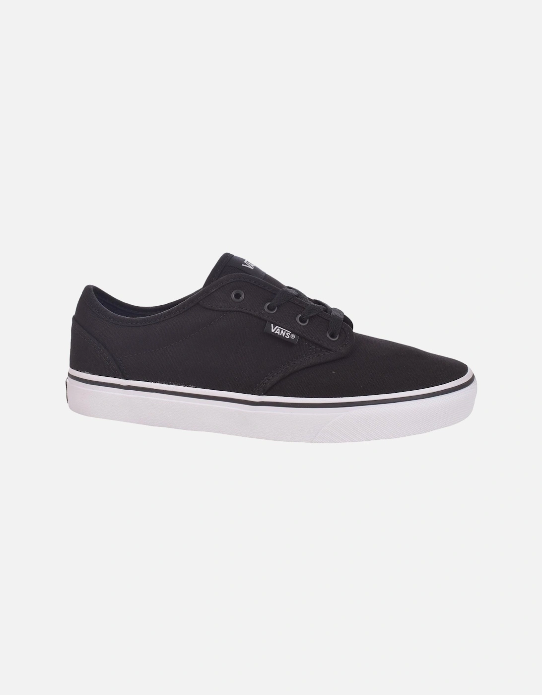 Kids Atwood Canvas Trainers - Black, 5 of 4