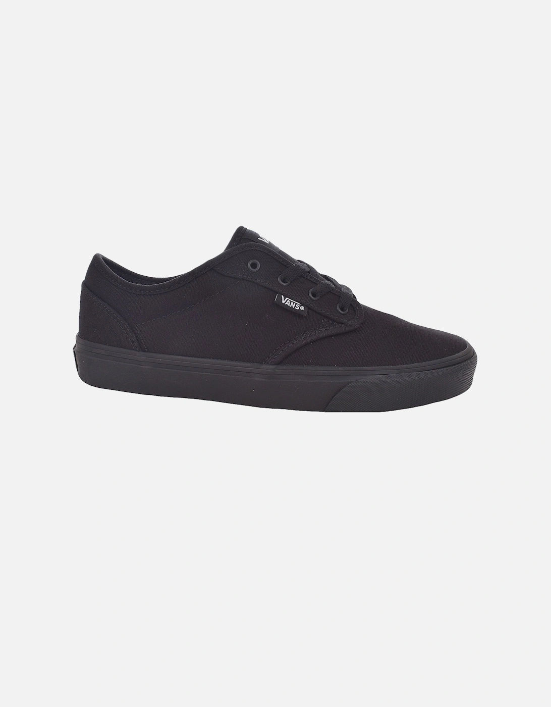 Kids Atwood Canvas Trainers - Black, 5 of 4