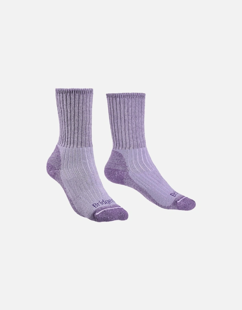 Womens Midweight Merino Comfort Walking Socks