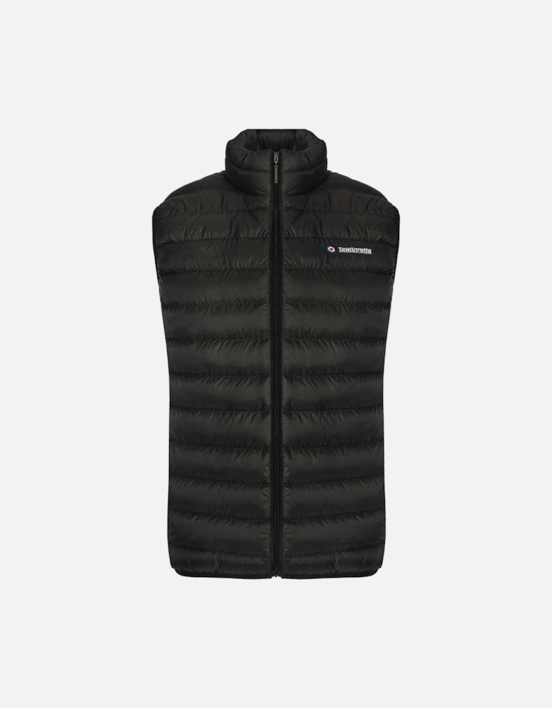 Mens Padded Softshell Bodywarmer - Black