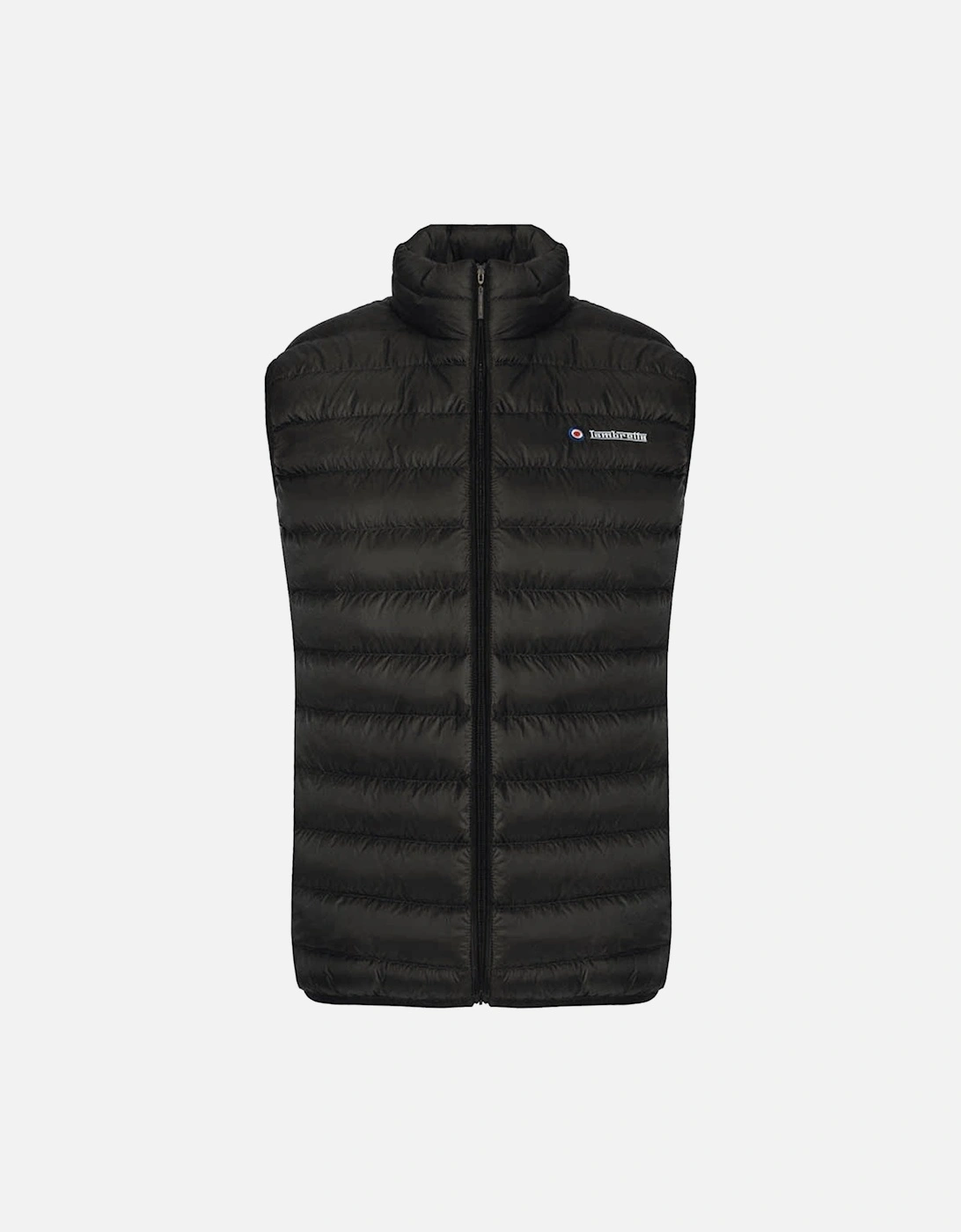 Mens Padded Softshell Bodywarmer - Black, 3 of 2