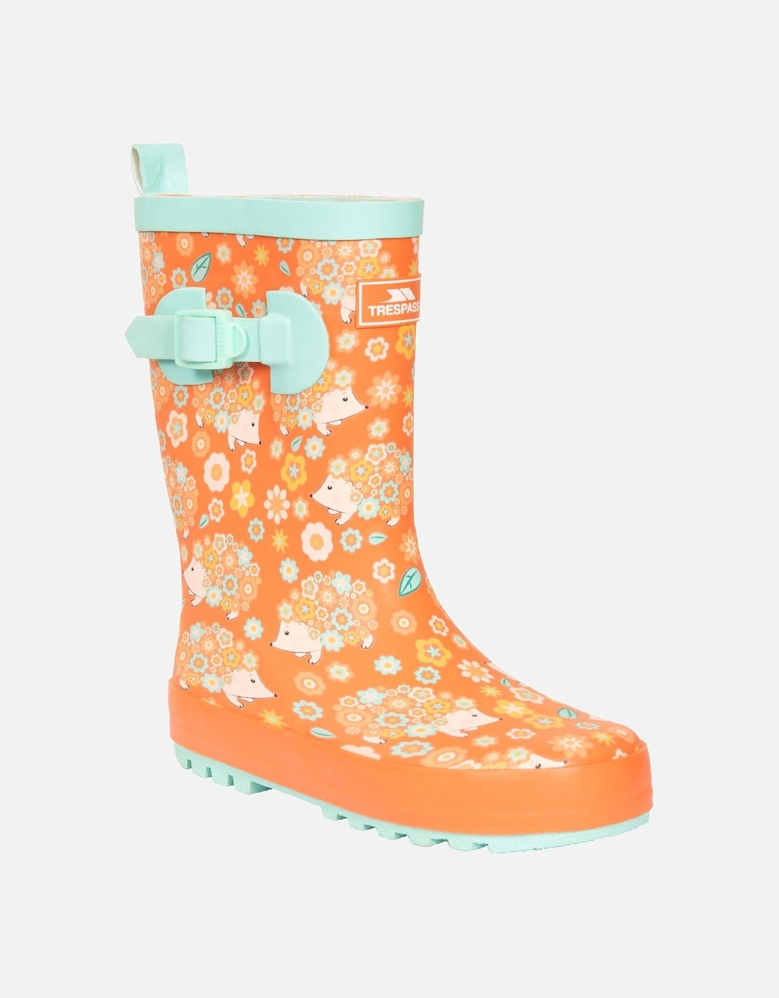 Trespass Kids Puddle Patterened Waterproof Wellies, 2 of 1