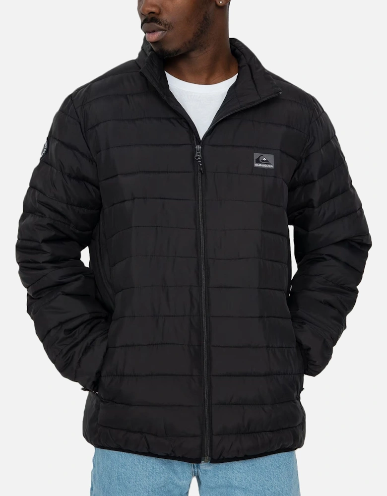 Mens Scaley Padded Jacket - Black