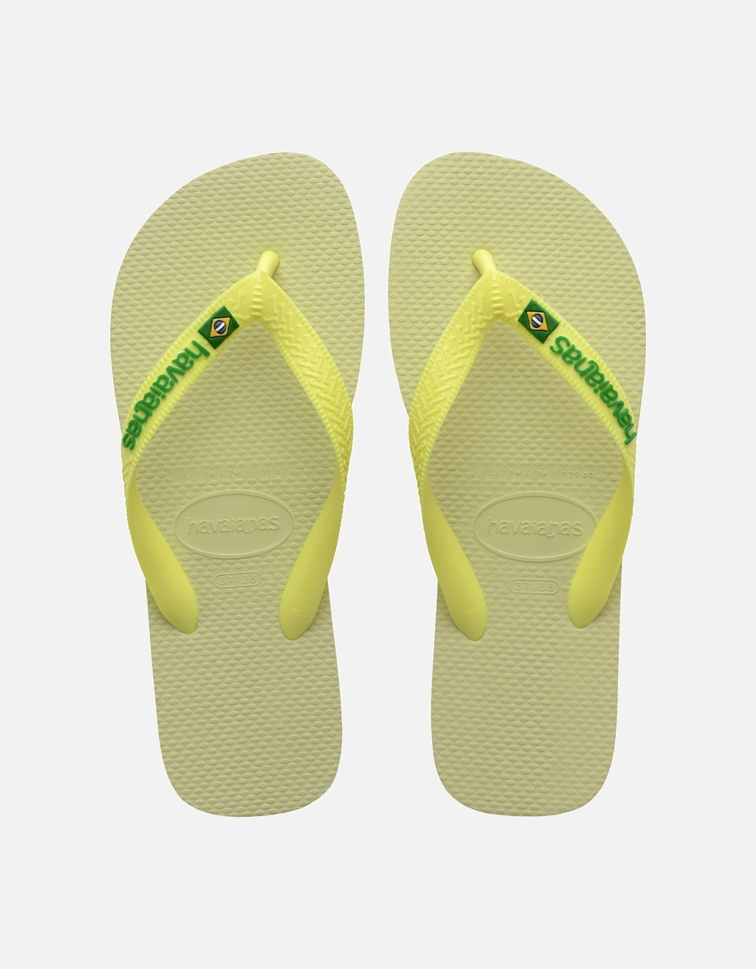 Brasil Logo Flip Flops