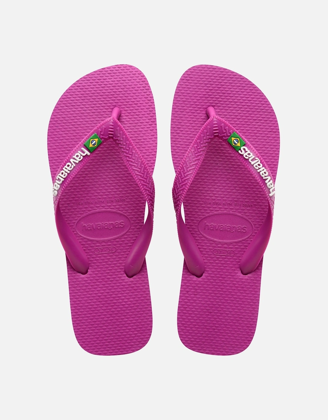 Brasil Logo Flip Flops