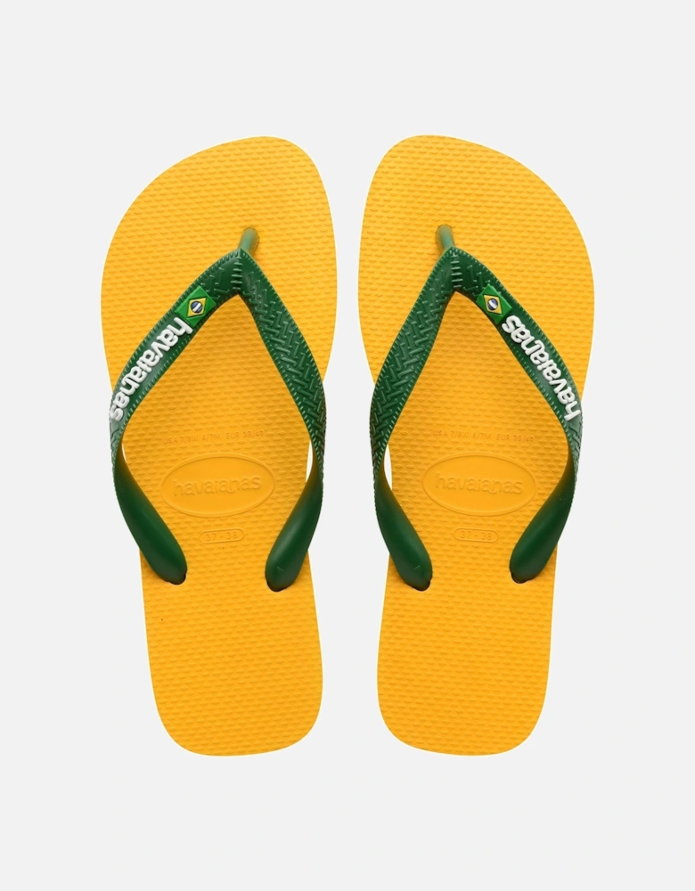 Brasil Logo Flip Flops