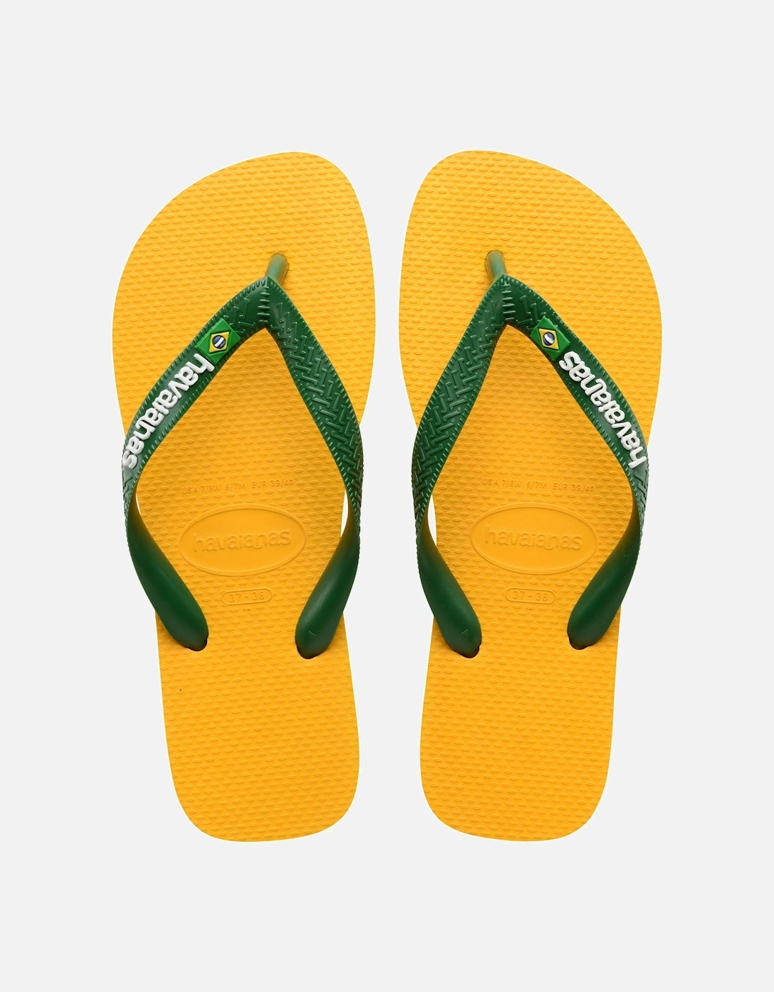 Brasil Logo Flip Flops