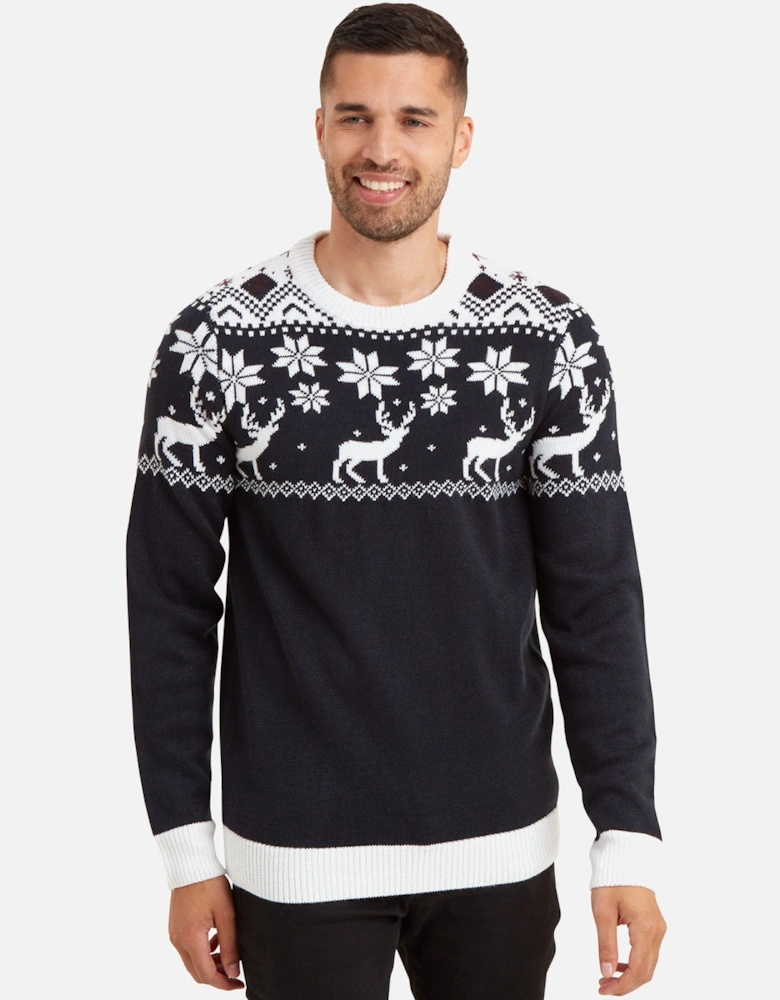 Fair Isle Reindeer Christmas Jumper