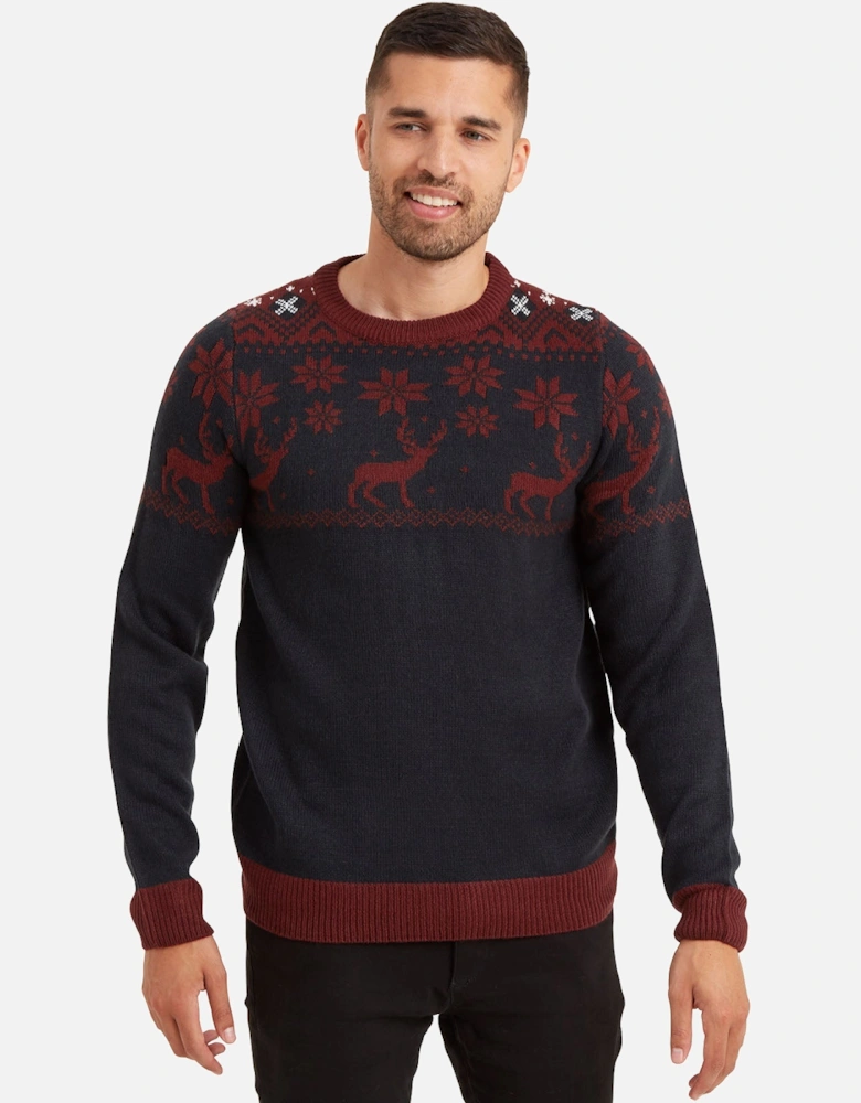 Fair Isle Reindeer Christmas Jumper