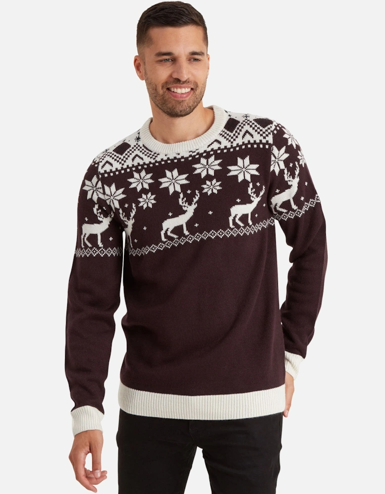 Fair Isle Reindeer Christmas Jumper