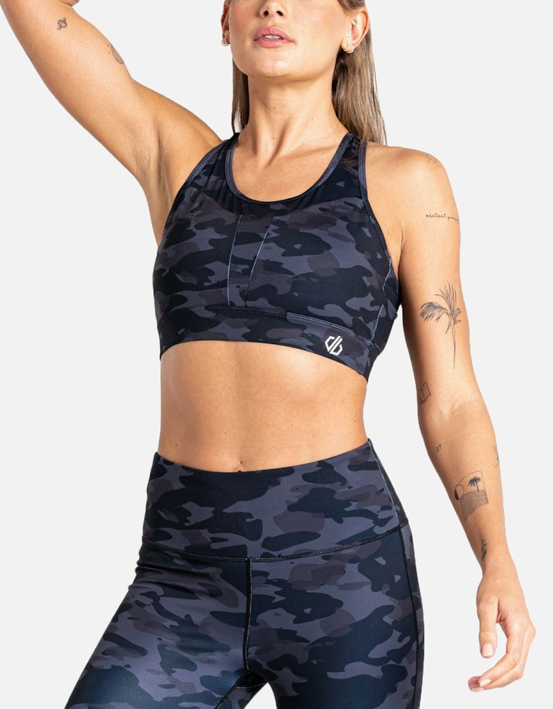 Womens Mantra Printed Sports Bra