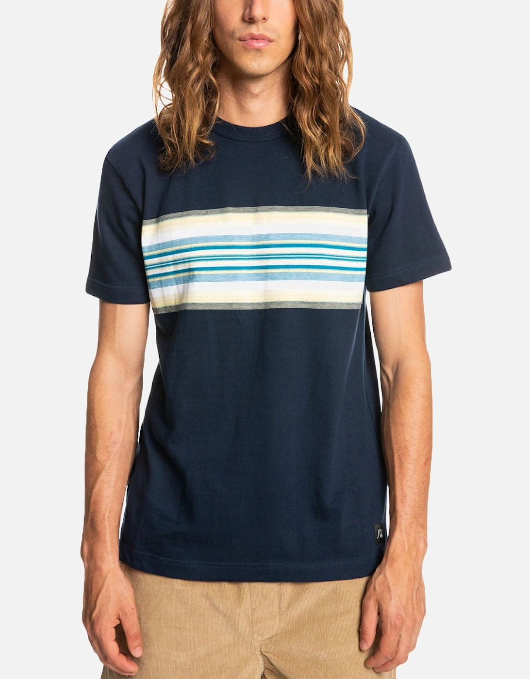 Mens Transat Placement Short Sleeve T-Shirt - Navy Blazer, 3 of 2