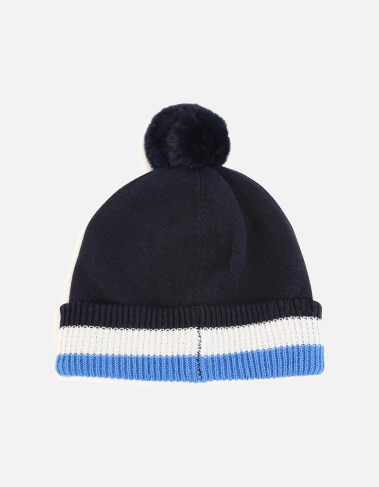 BABY/TODDLER NAVY KNITTED HAT