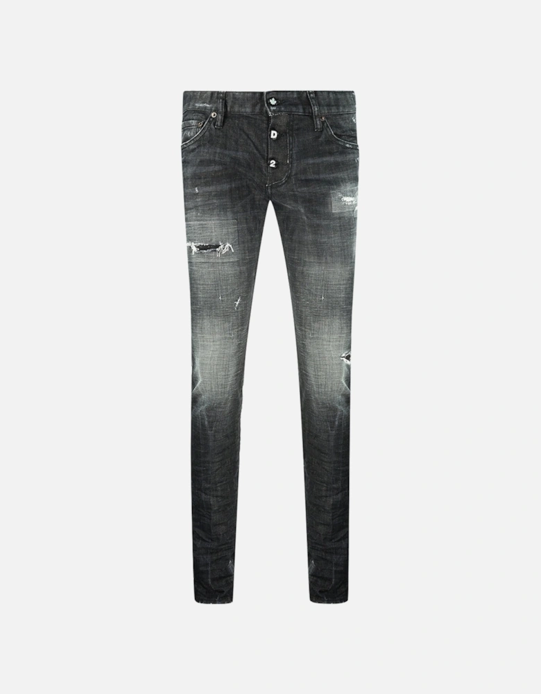 Slim Jean 1964 Destroyed Black Jeans