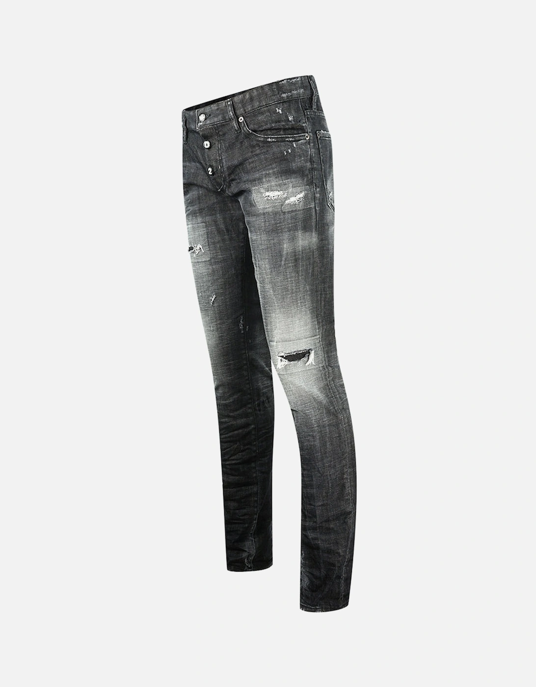Slim Jean 1964 Destroyed Black Jeans