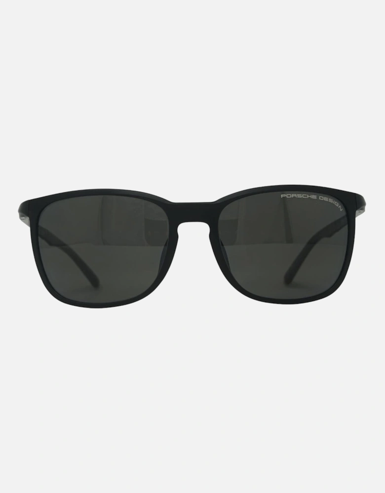 Porsche Design P8673 E Black Sunglasses