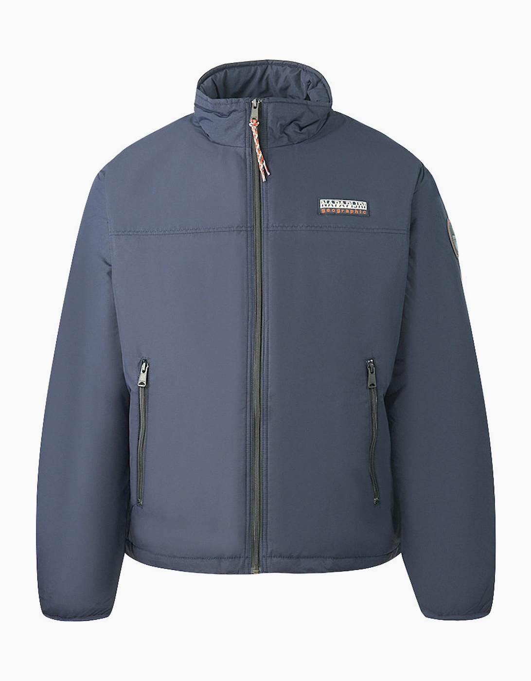 Men's Napapijri Abbel Ny Navy Blue Jacket - Size: 40/Regular