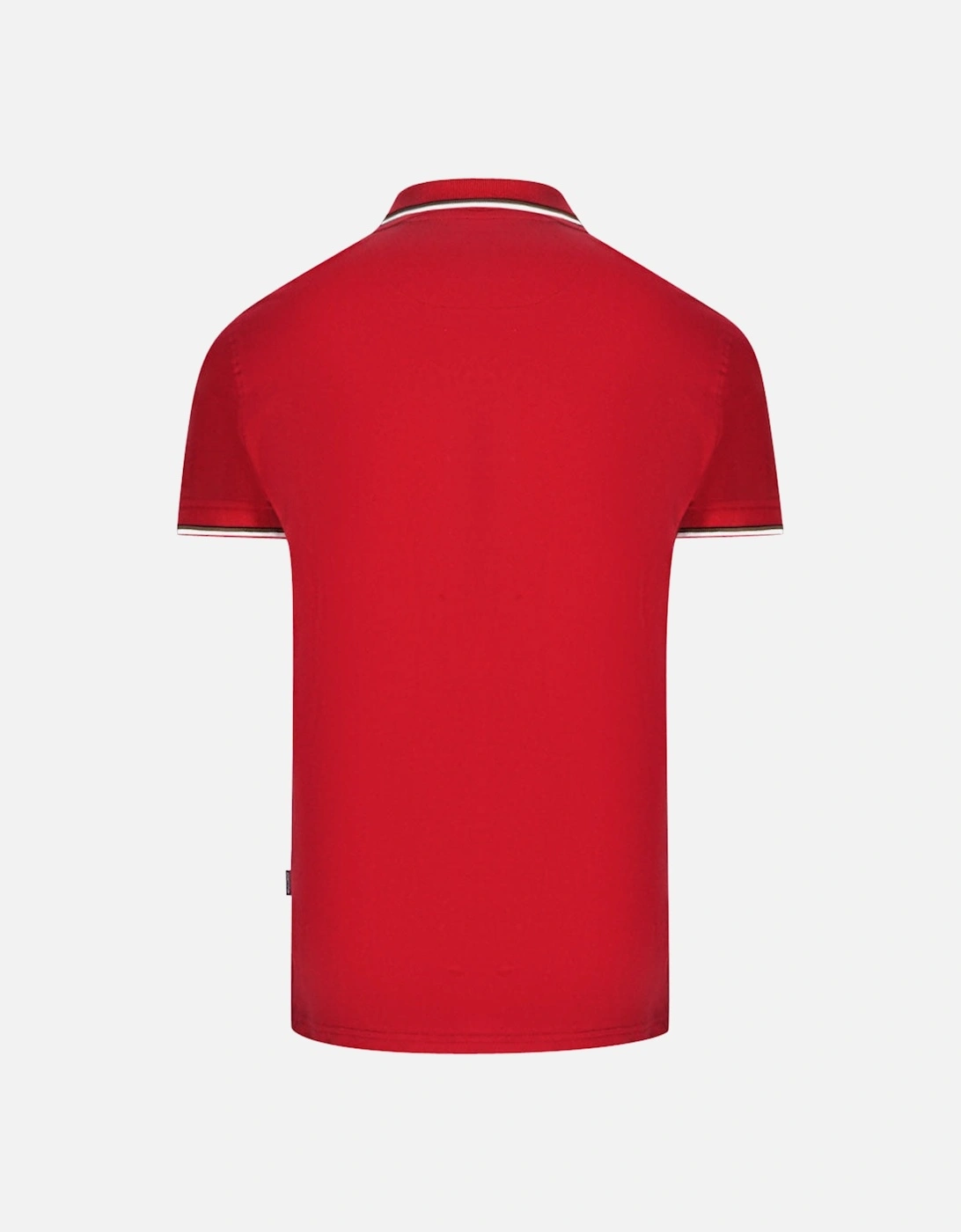 London Tipped Red Polo Shirt