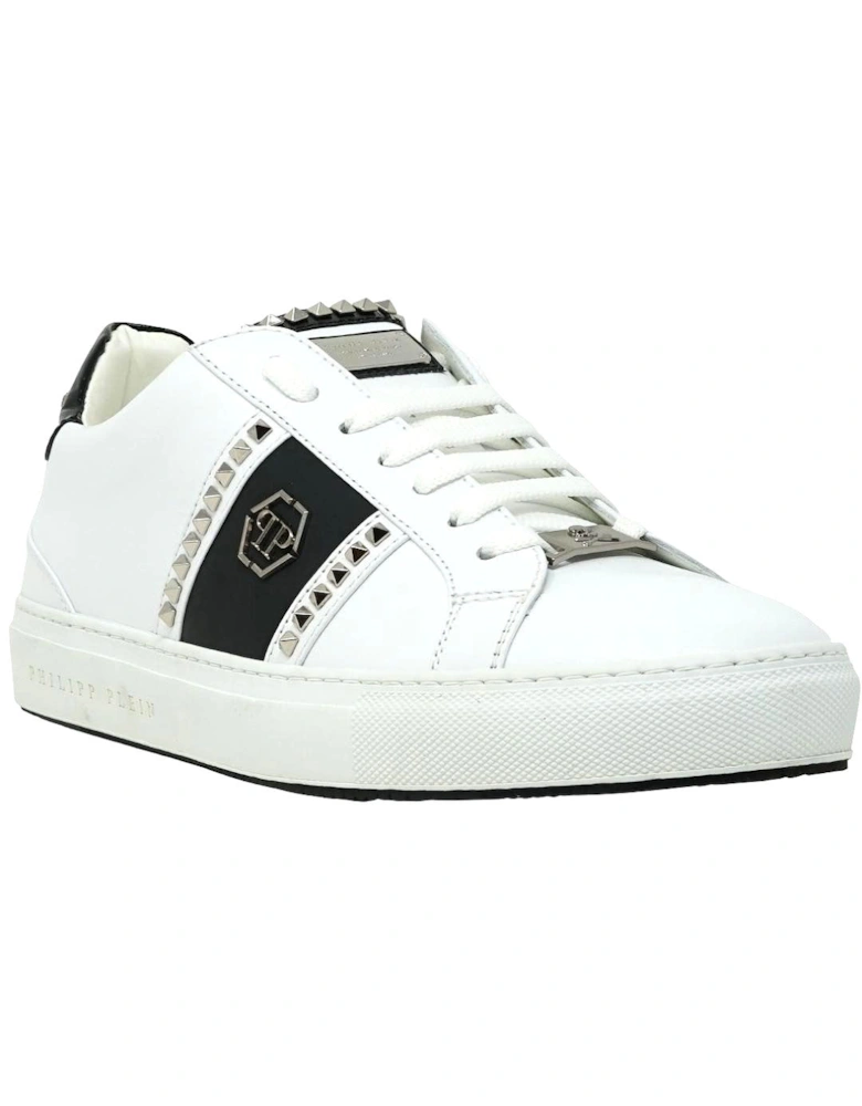 MSC1482 0102 "Brooks" White Sneakers