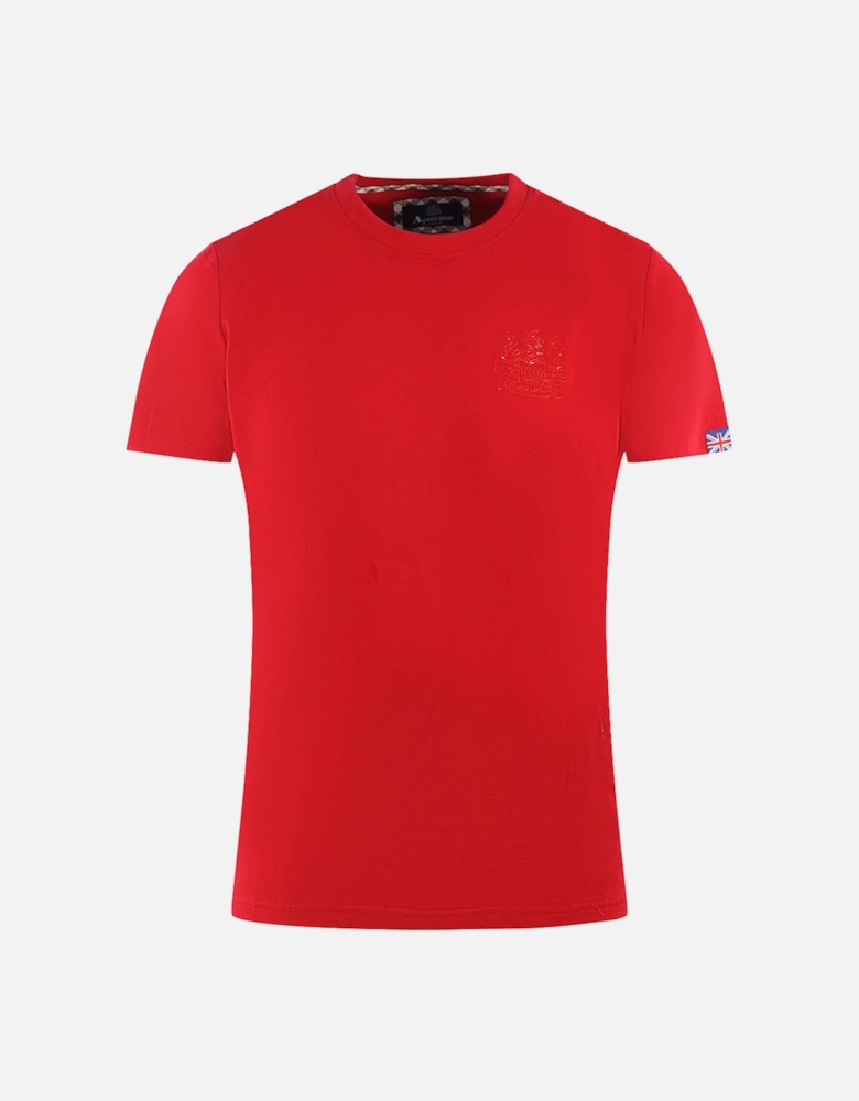 London Tonal Aldis Logo Red T-Shirt