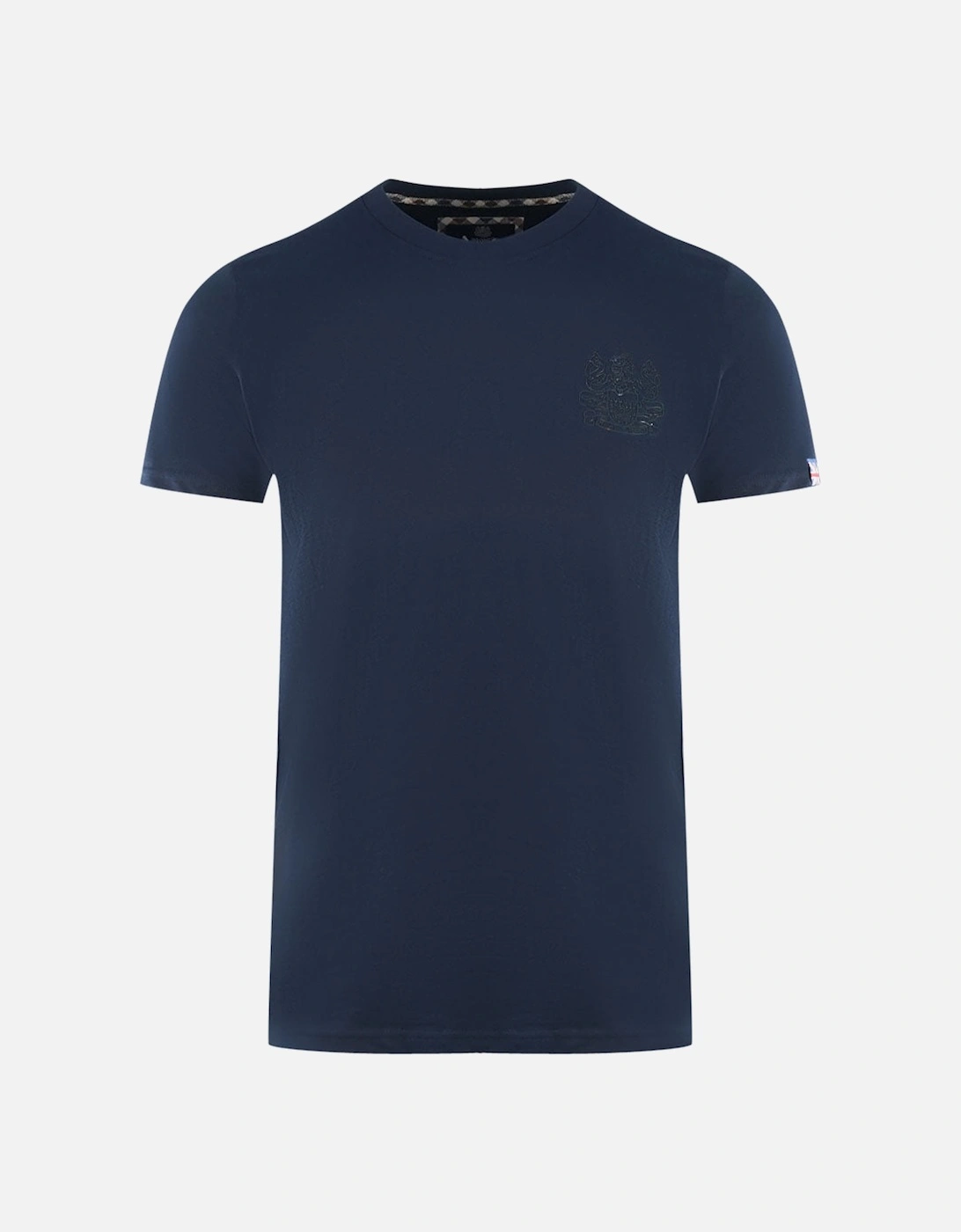 London Tonal Aldis Logo Navy Blue T-Shirt, 3 of 2
