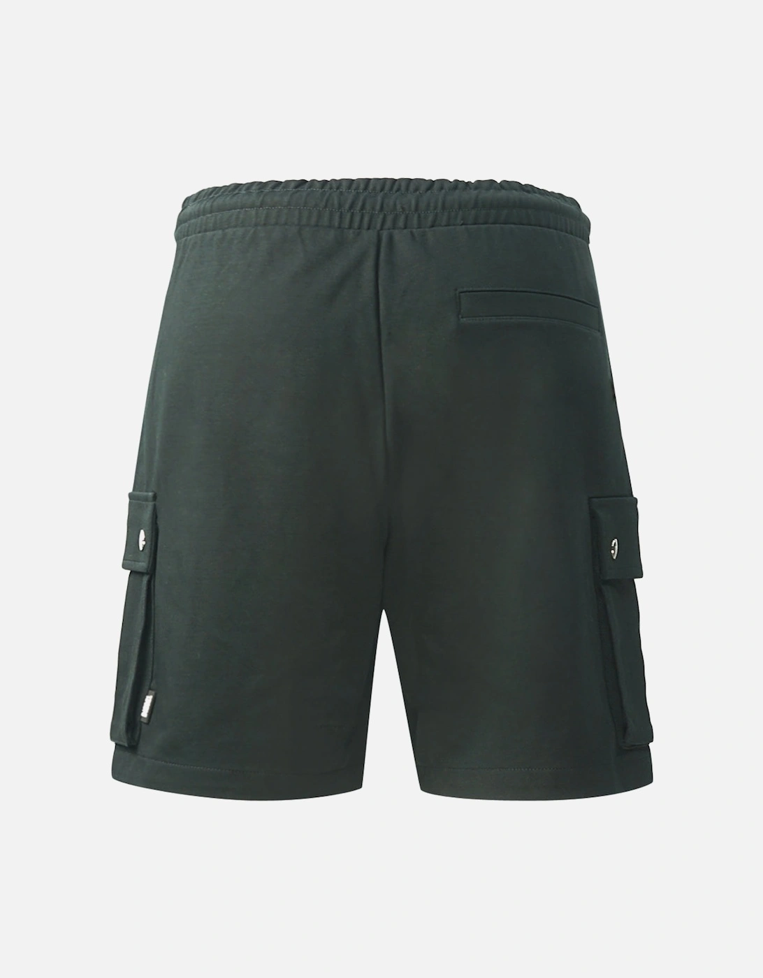 P-Prone Black Cargo Shorts