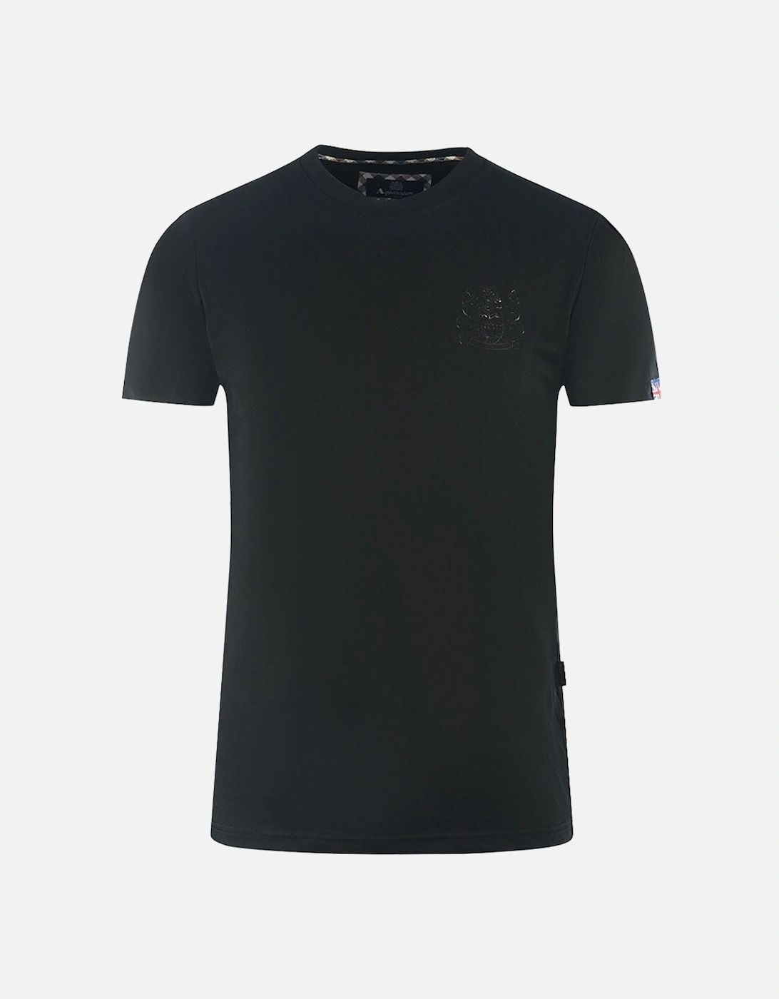London Tonal Aldis Logo Black T-Shirt, 4 of 3