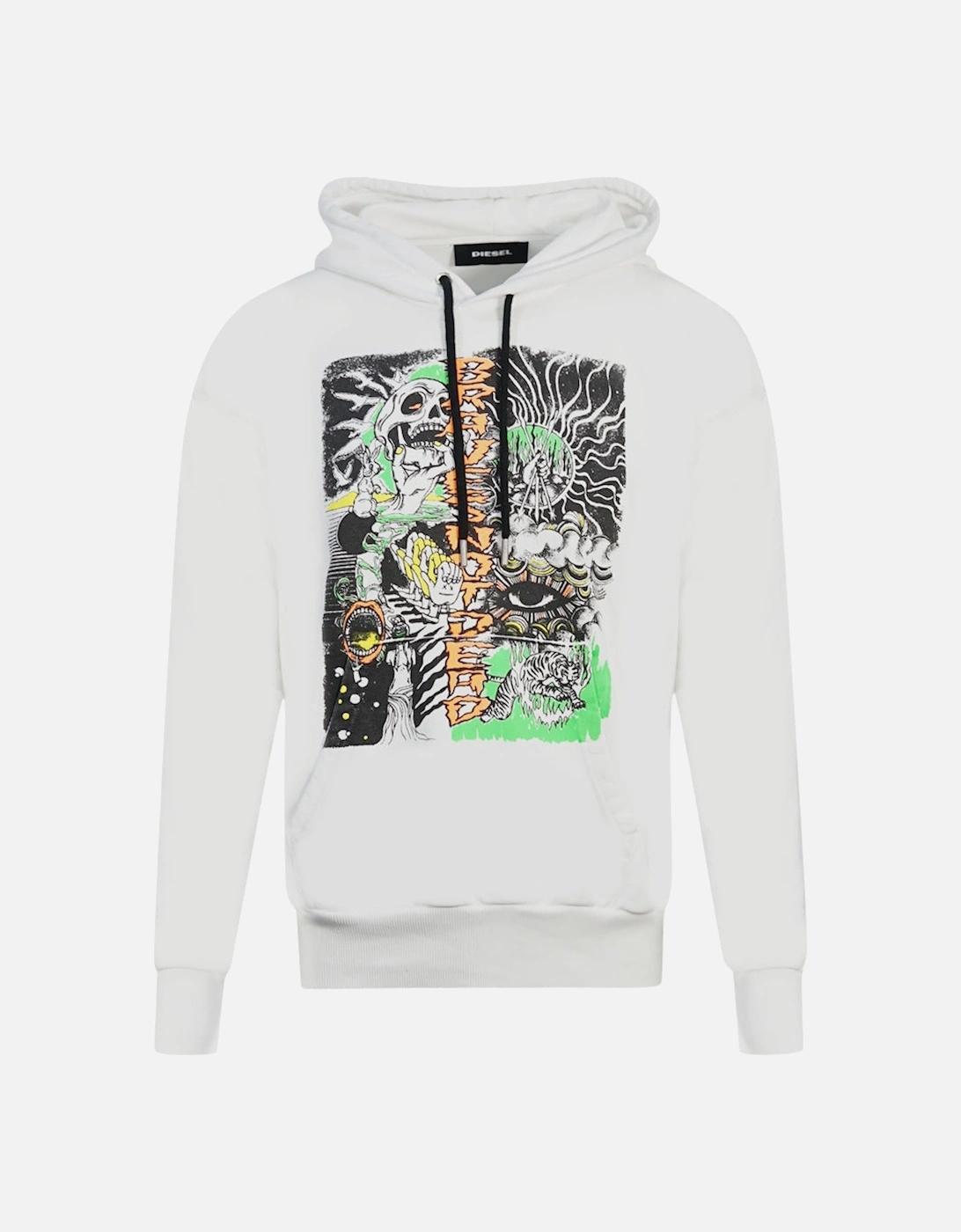 S-Alby-D1 White Hoodie, 3 of 2