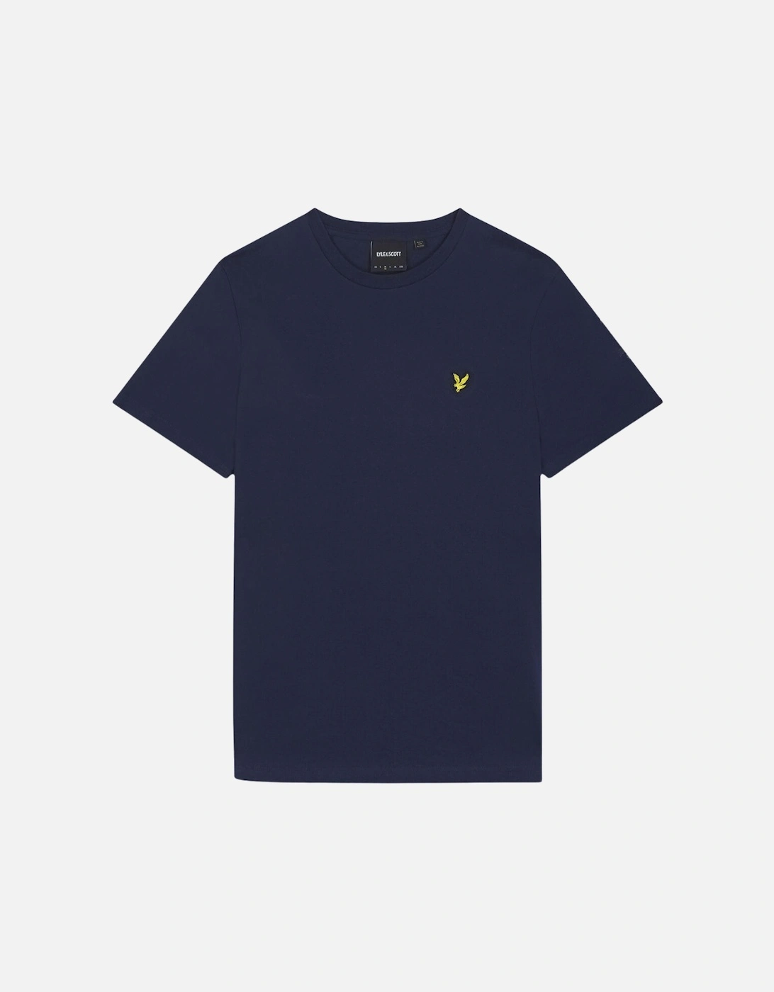 Lyle & Scott Branded Chest Logo Navy Blue T-Shirt, 5 of 4
