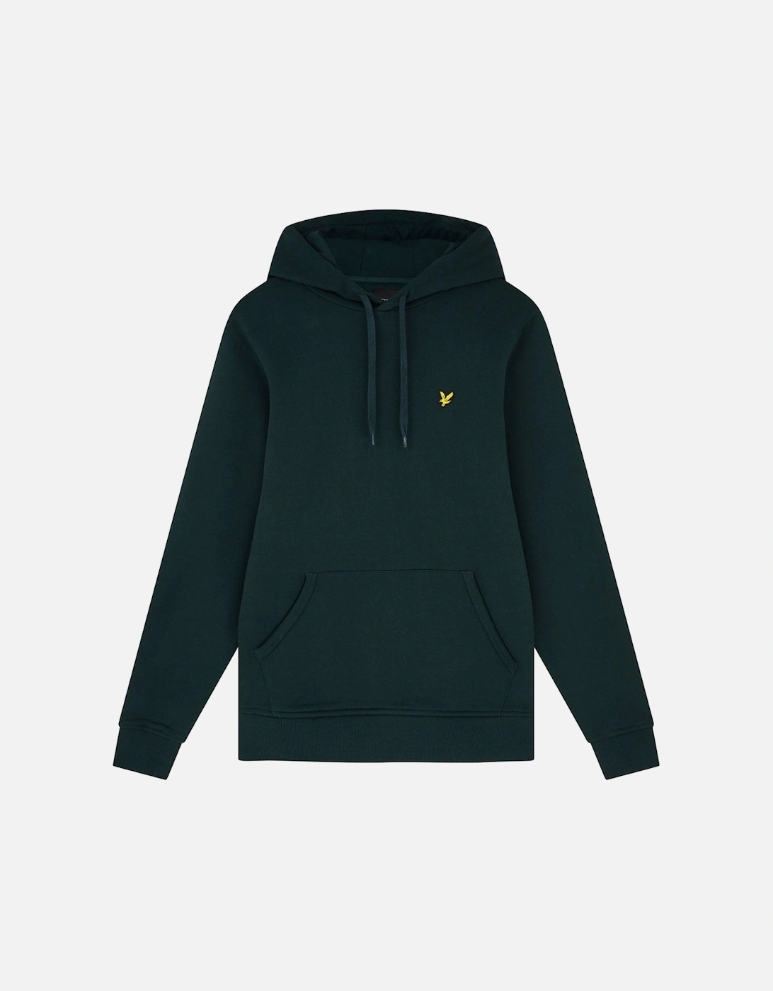 Lyle & Scott Branded Dark Green Pull-over Hoodie, 5 of 4